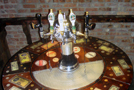 Stylized Beer Dispensing Pub Table